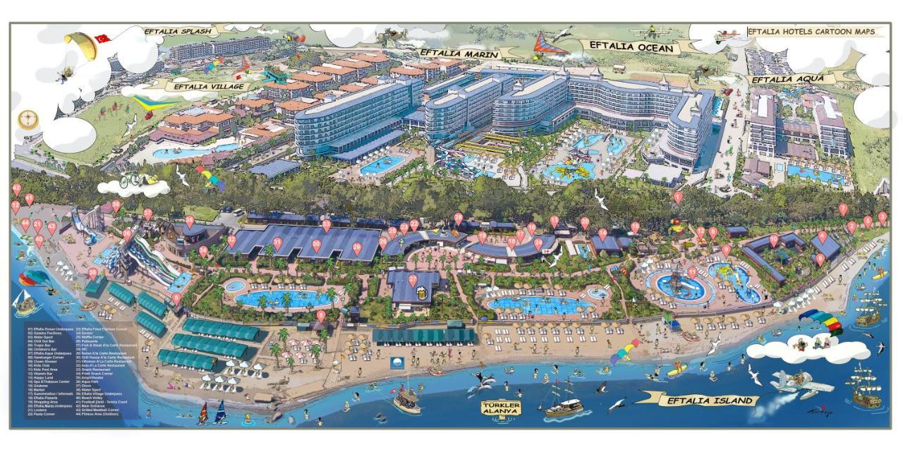 Eftalia Marin Resort Turkler エクステリア 写真